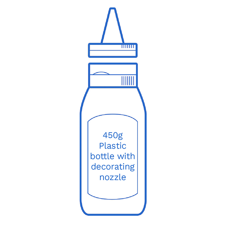 450g Plastic bottle with nozzle FSUK Hastings