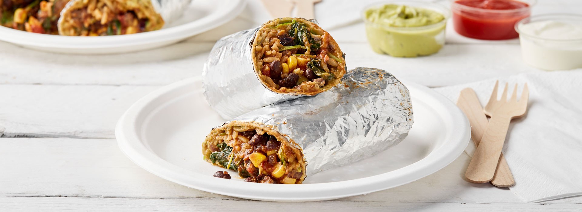 P10617 AAK 282 Black Bean Burrito banner WBA