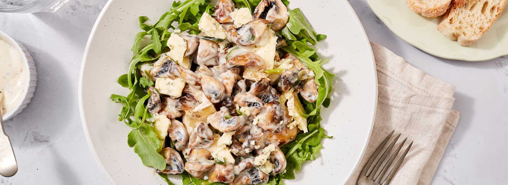 P10652 AAK 337 Stilton Garlic Mushrooms Whirl Header