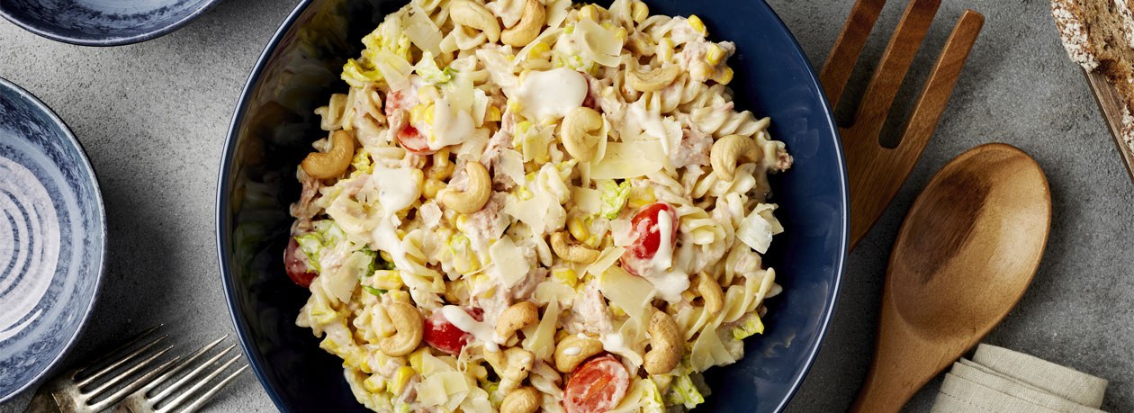 Summer Tuna Caesar Pasta Salad Lion Caesar