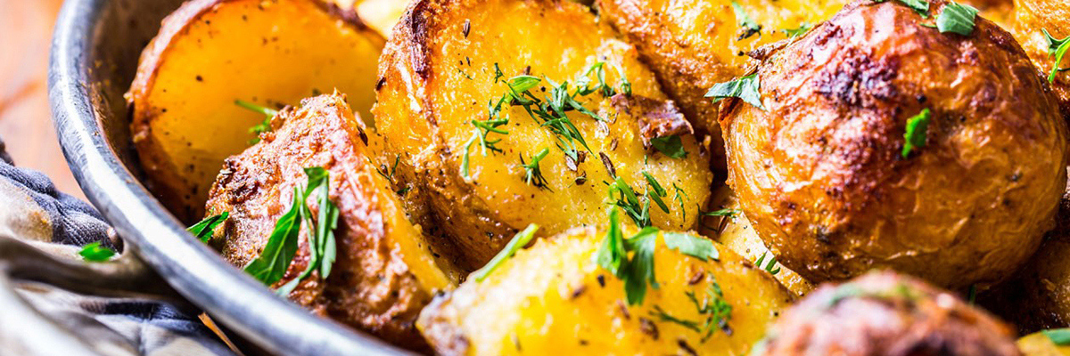 Roast potatoes