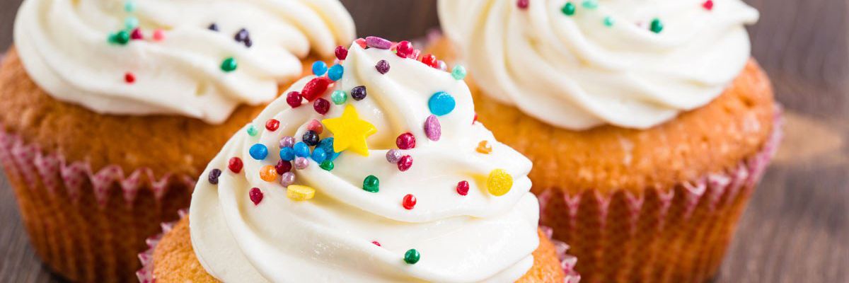 Cupcakes with frosting